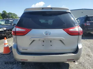 2016 Toyota Sienna XLE с VIN 5TDYK3DC9GS718138, выставлен на аукционе Copart как лот 57137635 с пробегом 105 384 миль миль и Списание • Salvage title. История ставок и продаж доступна на DreamBid. Изображение 6.