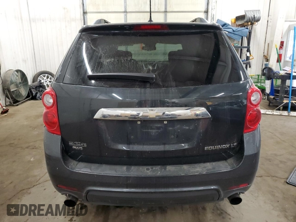 2013 Chevrolet Equinox LT with VIN 2GNFLEE31D6385042, listed as a Copart auction lot 44034725 with 164,650 mi miles and Non Repairable. Bid and sale history available at carsss.com. Image 6.