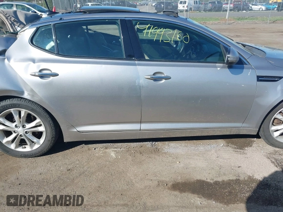 2013 Kia Optima EX with VIN 5XXGN4A7XDG199887, listed as a IAAI auction lot 41993160 with 235,603 mi miles and . Bid and sale history available at carsss.com. Image 13.
