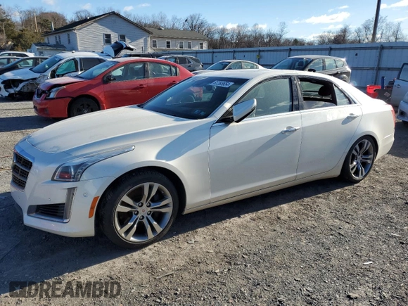 2014 Cadillac CTS Vsport Premium RWD z VIN 1G6AV5S8XE0185013, wystawiony jako Copart lot #82293654 z przebiegiem Nie podano mil oraz Szkoda całkowita • Salvage title. Historia ofert i sprzedaży dostępna na DreamBid. Obrazek 1.