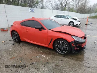 2023 Toyota 86 Premium with VIN JF1ZNBE15P9755260, listed as a Copart auction lot 51524735 with 18,117 mi miles and Salvage Title. Bid and sale history available at DreamBid. Image 4.