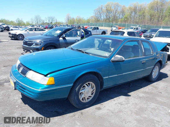 1992 Mercury Cougar z VIN 1MEPM6043NH646925, wystawiony jako IAAI lot #42128701 z przebiegiem 37 103 mil mil oraz . Historia ofert i sprzedaży dostępna na DreamBid. Obrazek 2.