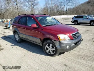 2008 Kia Sorento EX with VIN KNDJC736185845717, listed as a Copart auction lot 45554895 with 127,418 mi miles and Salvage Title. Bid and sale history available at carsss.com. Image 11.