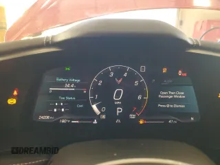 2020 Chevrolet Corvette 2LT with VIN 1G1Y72D40L5112109, listed as a Copart auction lot 79007144 with 24,206 mi miles and Salvage Title. Bid and sale history available at carsss.com. Image 9.
