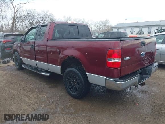 2005 Ford F-150 XLT with VIN 1FTPX12595FA43412, listed as a IAAI auction lot 41902118 with 198,025 mi miles. Bid and sale history available at carsss.com. Image 3.