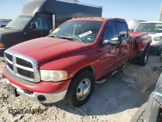 2004 Dodge Ram 3500 ST with VIN 3D7MA48C74G231084, listed as a Copart auction lot 87161804 with 238,528 mi miles and Salvage Title. Bid and sale history available at carsss.com. Image 1.