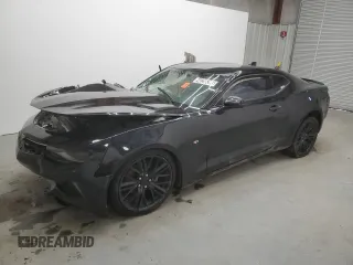 2017 Chevrolet Camaro 1LT with VIN 1G1FB1RS0H0197304, listed as a Copart auction lot 48255395 with 0 mi miles and Clean Title. Bid and sale history available at carsss.com. Image 1.