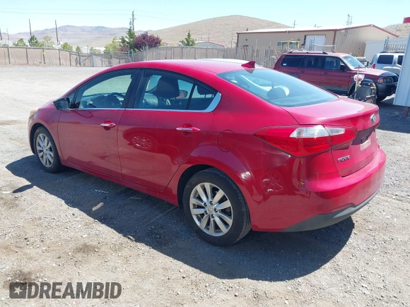 2014 Kia Forte EX with VIN KNAFX4A84E5085384, listed as a IAAI auction lot 42171849 with 138,997 mi miles. Bid and sale history available at carsss.com. Image 3.