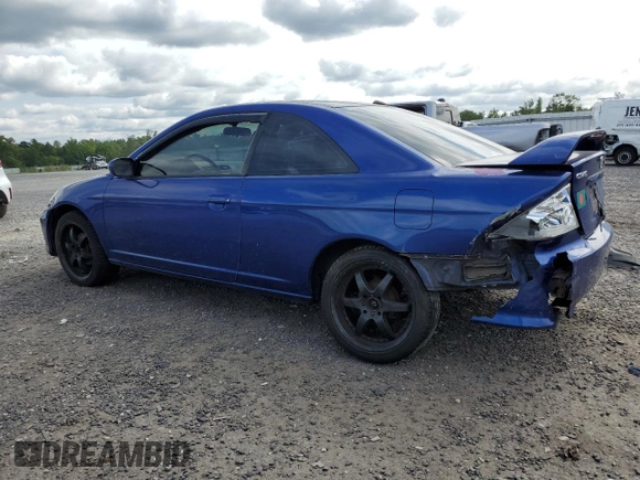 2005 Honda Civic Cpe EX with VIN 1HGEM22995L011815, listed as a Copart auction lot 68247064 with 162,270 mi miles and Salvage Title. Bid and sale history available at carsss.com. Image 2.