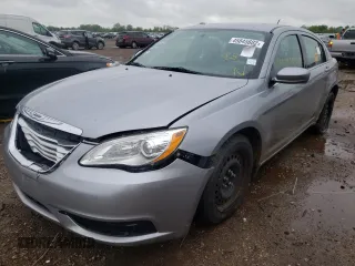 2014 Chrysler 200 LX with VIN 1C3CCBAB4EN122357, listed as a Copart auction lot 48770103 with Not Provided miles and Non Repairable. Bid and sale history available at carsss.com. Image 2.