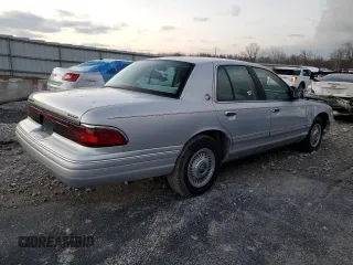 1996 Mercury Grand Marquis GS with VIN 2MELM74W8TX653415, listed as a Copart auction lot 85582734 with 187,282 mi miles and Salvage Title. Bid and sale history available at DreamBid. Image 3.