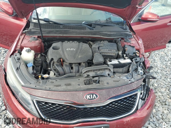 2015 Kia Optima EX с VIN 5XXGN4A70FG389927, выставлен на аукционе Copart как лот 60199955 с пробегом 96 389 миль миль и Списание • Salvage title. История ставок и продаж доступна на DreamBid. Изображение 11.