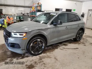 2020 Audi Q5 Titanium Prestige z VIN WA1FNAFY3L2044866, wystawiony jako Copart lot #58070595 z przebiegiem 149 536 mil mil oraz Czysty tytuł • Clean title. Historia ofert i sprzedaży dostępna na DreamBid. Obrazek 1.