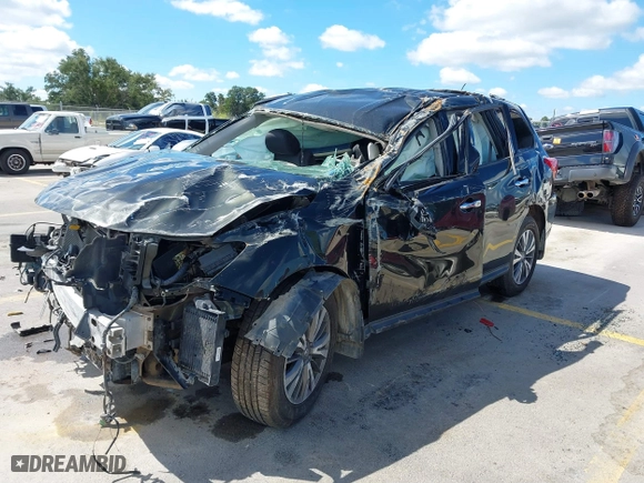 2017 Nissan Pathfinder SV with VIN 5N1DR2MN1HC688055, listed as a IAAI auction lot 40327852 with 118,701 mi miles. Bid and sale history available at carsss.com. Image 17.