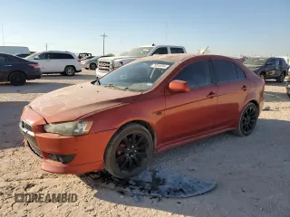 2010 Mitsubishi Lancer GTS with VIN JA32X8HW0AU010953, listed as a Copart auction lot 78044044 with 244,145 mi miles and Salvage Title. Bid and sale history available at carsss.com. Image 1.