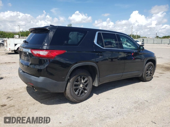 2019 Chevrolet Traverse LS with VIN 1GNERFKW8KJ180431, listed as a Copart auction lot 69841374 with 98,065 mi miles and Non Repairable. Bid and sale history available at carsss.com. Image 3.