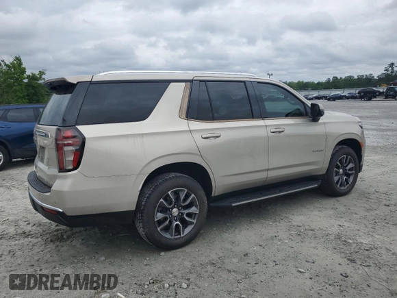 2021 Chevrolet Tahoe LT with VIN 1GNSCNKD0MR227811, listed as a Copart auction lot 54893005 with 48,150 mi miles and Salvage title. Bid and sale history available at DreamBid. Image 3.