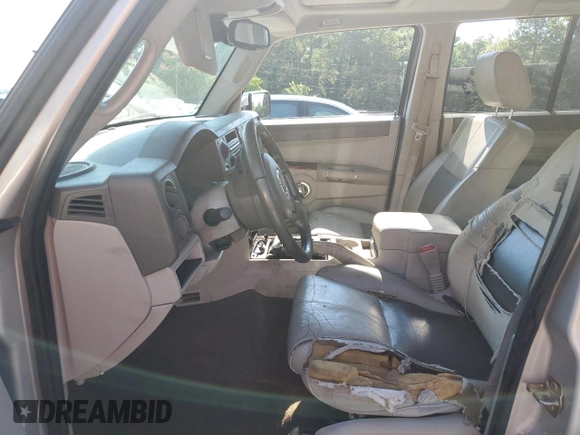 2007 Jeep Commander Limited with VIN 1J8HH58287C622524, listed as a Copart auction lot 67489244 with 237,661 mi miles and Salvage title. Bid and sale history available at DreamBid. Image 7.