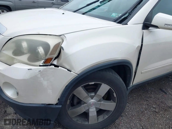 2011 GMC Acadia SLT1 with VIN 1GKKVRED3BJ387574, listed as a IAAI auction lot 42201813 with 158,832 mi miles and . Bid and sale history available at DreamBid. Image 6.