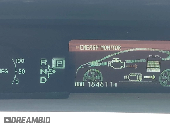 2011 Toyota Prius I z VIN JTDKN3DU9B1424881, wystawiony jako IAAI lot #42462141 z przebiegiem 184 611 mil mil oraz . Historia ofert i sprzedaży dostępna na DreamBid. Obrazek 15.