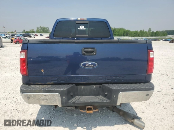 2011 Ford F-250 XL with VIN 1FT7W2BT0BEB08494, listed as a Copart auction lot 59705895 with 211,142 mi miles and Clean title. Bid and sale history available at DreamBid. Image 6.