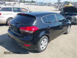 2017 Kia Forte LX with VIN KNAFK5A87H5696373, listed as a IAAI auction lot 41981938 with 63,181 mi miles and . Bid and sale history available at carsss.com. Image 4.