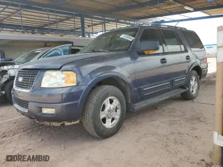 2006 Ford Expedition Eddie Bauer with VIN 1FMFU175X6LA31409, listed as a Copart auction lot 53488945 with 165,591 mi miles and Clean Title. Bid and sale history available at carsss.com. Image 1.