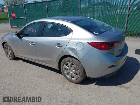 2015 Mazda 3 i Sport z VIN 3MZBM1U70FM163518, wystawiony jako IAAI lot #42127540 z przebiegiem 119 757 mil mil oraz . Historia ofert i sprzedaży dostępna na DreamBid. Obrazek 3.