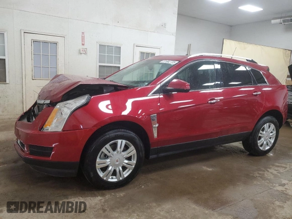 2012 Cadillac SRX Luxury Collection with VIN 3GYFNAE35CS565856, listed as a Copart auction lot 51682735 with 59,481 mi miles and Clean Title. Bid and sale history available at carsss.com. Image 1.