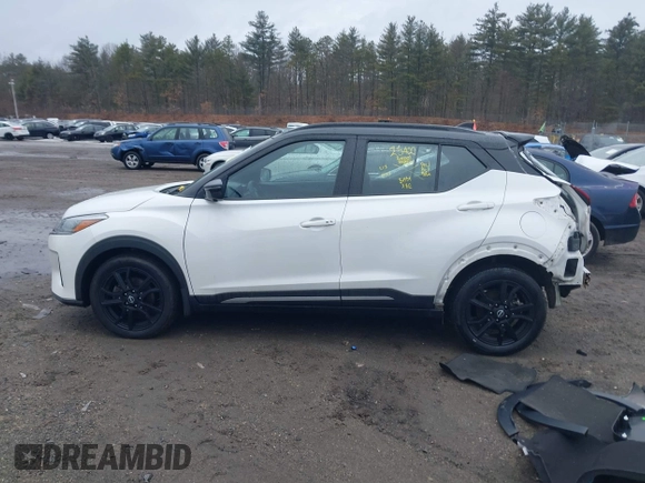 2023 Nissan Kicks SR with VIN 3N1CP5DV0PL479144, listed as a IAAI auction lot 41719775 with 34,734 mi miles and . Bid and sale history available at DreamBid. Image 15.