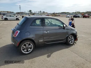 2017 FIAT 500 Lounge z VIN 3C3CFFCR9HT671517, wystawiony jako Copart lot #53749195 z przebiegiem Nie podano mil oraz Szkoda całkowita • Salvage title. Historia ofert i sprzedaży dostępna na DreamBid. Obrazek 3.