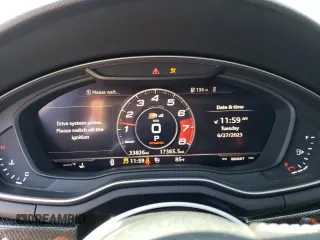 2019 Audi S4 Premium Plus with VIN WAUB4AF40KA068080, listed as a Copart auction lot 57532843 with 33,826 mi miles. Bid and sale history available at carsss.com. Image 9.