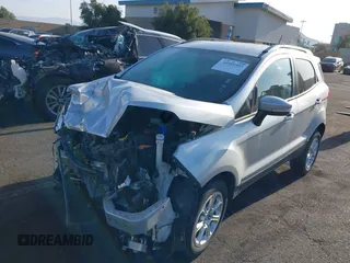 2021 Ford EcoSport SE with VIN MAJ3S2GE3MC431771, listed as a IAAI auction lot 41989483 with 33,778 mi miles and . Bid and sale history available at DreamBid. Image 18.