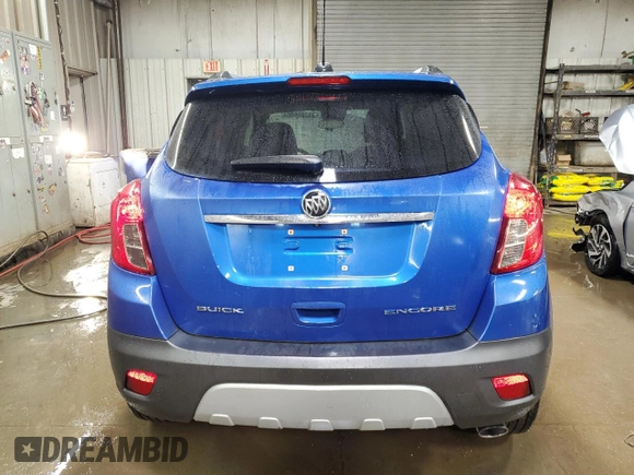 2015 Buick Encore with VIN KL4CJASB3FB199860, listed as a Copart auction lot 51205605 with 145,017 mi miles and Salvage Title. Bid and sale history available at carsss.com. Image 6.