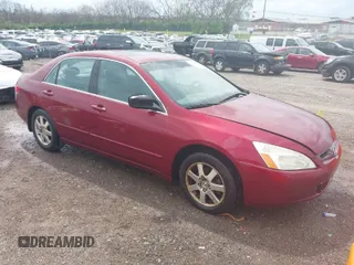 2005 Honda Accord EX-L z VIN 1HGCM66865A038854, wystawiony jako IAAI lot #41895033 z przebiegiem 318 903 mil mil oraz . Historia ofert i sprzedaży dostępna na DreamBid. Obrazek 1.