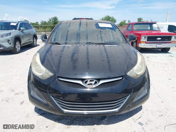 2016 Hyundai Elantra SE with VIN KMHDH4AE7GU628373, listed as a IAAI auction lot 41936414 with 55,609 mi miles. Bid and sale history available at carsss.com. Image 12.
