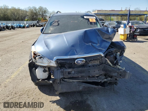 2014 Subaru Forester Premium with VIN JF2SJAEC2EH548865, listed as a Copart auction lot 54209235 with 79,318 mi miles and Salvage Title. Bid and sale history available at DreamBid. Image 5.