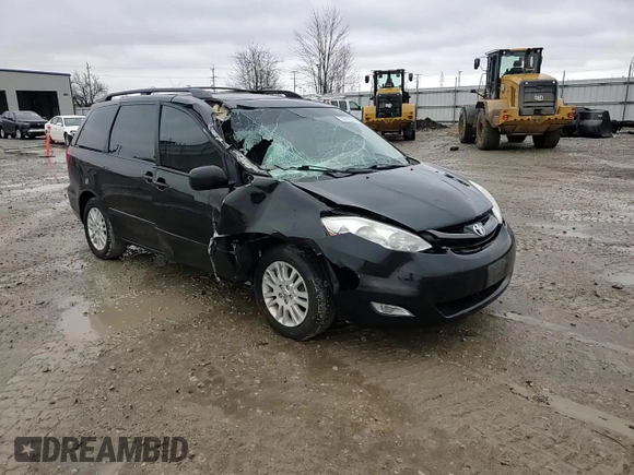 2008 Toyota Sienna XLE with VIN 5TDZK22C18S185799, listed as a Copart auction lot 53516245 with 159,634 mi miles and Non Repairable. Bid and sale history available at DreamBid. Image 14.