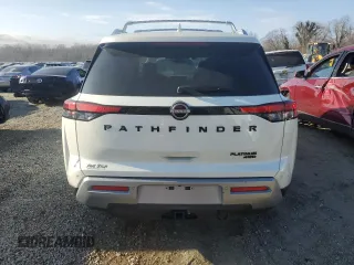 2024 Nissan Pathfinder Platinum z VIN 5N1DR3DK2RC270990, wystawiony jako Copart lot #42696615 z przebiegiem 5 662 mil mil oraz Szkoda całkowita • Salvage title. Historia ofert i sprzedaży dostępna na DreamBid. Obrazek 6.