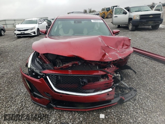 2023 Cadillac CT5 Sport z VIN 1G6DP5RK3P0110536, wystawiony jako Copart lot #78894374 z przebiegiem 11 142 mil mil oraz Szkoda całkowita • Salvage title. Historia ofert i sprzedaży dostępna na DreamBid. Obrazek 5.
