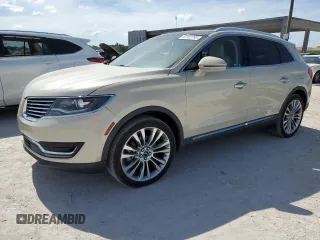 2016 Lincoln MKX Reserve with VIN 2LMTJ6LR1GBL62743, listed as a Copart auction lot 65182795 with 51,549 mi miles and Salvage title. Bid and sale history available at DreamBid. Image 1.