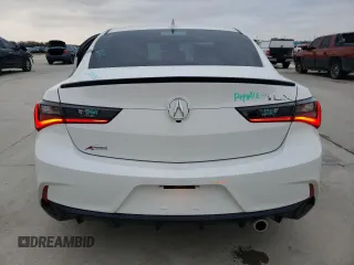 2022 Acura ILX w/Premium/A-Spec Package with VIN 19UDE2F86NA008120, listed as a Copart auction lot 40157743 with 7,488 mi miles. Bid and sale history available at carsss.com. Image 6.