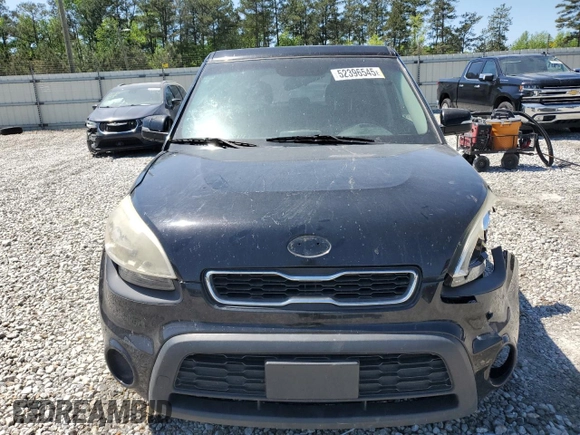 2012 Kia Soul + with VIN KNDJT2A65C7379101, listed as a Copart auction lot 52396545 with 180,449 mi miles and Salvage Title. Bid and sale history available at DreamBid. Image 5.