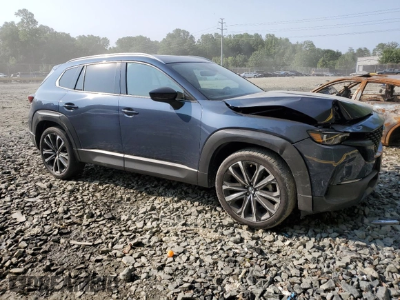 2023 Mazda CX-50 S Premium Plus with VIN 7MMVABEM0PN117875, listed as a Copart auction lot 59443705 with 40,946 mi miles and Salvage title. Bid and sale history available at DreamBid. Image 4.