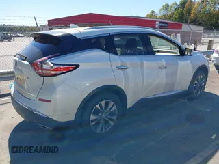 2018 Nissan Murano SL with VIN 5N1AZ2MGXJN202938, listed as a IAAI auction lot 40548424 with 56,237 mi miles and . Bid and sale history available at DreamBid. Image 4.