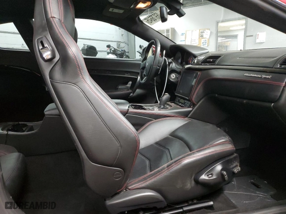 2018 Maserati GranTurismo Sport with VIN ZAM45VLA5J0254000, listed as a Copart auction lot 46976645 with 20,180 mi miles and Salvage Title. Bid and sale history available at carsss.com. Image 10.