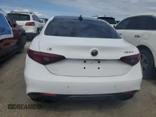 2022 Alfa Romeo Giulia Ti with VIN ZARFAMBN7N7666283, listed as a Copart auction lot 62803554 with 16,347 mi miles and Salvage Title. Bid and sale history available at carsss.com. Image 6.