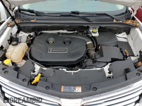 2016 Lincoln MKC Reserve with VIN 5LMTJ3DH6GUJ08257, listed as a Copart auction lot 54090035 with 76,298 mi miles and Salvage title. Bid and sale history available at DreamBid. Image 12.