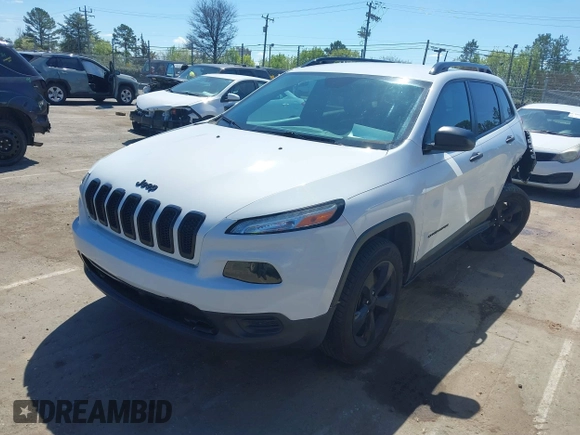 2016 Jeep Cherokee Sport with VIN 1C4PJMAB1GW314251, listed as a IAAI auction lot 41815330 with 124,588 mi miles. Bid and sale history available at carsss.com. Image 19.