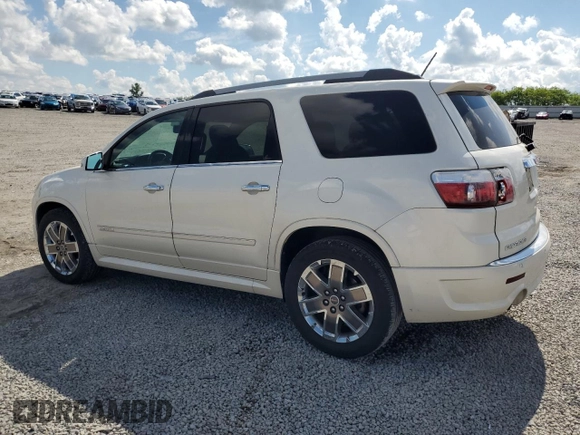 2012 GMC Acadia Denali with VIN 1GKKRTED0CJ271218, listed as a Copart auction lot 56484715 with 182,187 mi miles and Salvage title. Bid and sale history available at DreamBid. Image 2.
